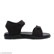 XDOX Men EVA Sole Classic Casual Sandals with Adjustable Strap | Comfortable & Light Weight, Anti Skid and Waterproof Casual and Stylish Sandals for Men