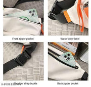 Nylon Crossbody Bag for Men & Women | Lightweight Adjustable Shoulder Sling Bag | Multi Pocket Casual Travel Handbag