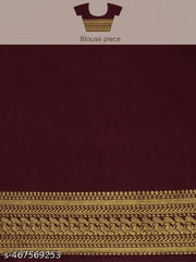 Clirva Beautiful Silk Saree | Traditional Indian Wear | Meesho