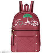 maroon london pirnted