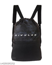 Divulge Agree Backpack Daypack, Drawstring bag, Yoga Bag sport bags and gym bags