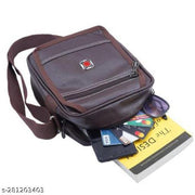 Casual Crossbody Synthetic Leather Men Sling Bag/Shoulder Bag for Men/Travel Bag/Cross Body Bag/Office Business Bag/Messenger Bag/Stylish Sling Bag for Men