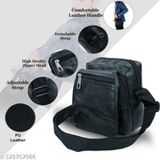 Casual Crossbody Synthetic Leather Men Sling Bag/Shoulder Bag for Men/Travel Bag/Cross Body Bag/Office Business Bag/Messenger Bag/Stylish Sling Bag for Men