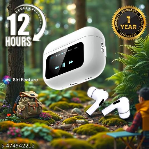 Pro LCD Earbuds 12 hours playtime bluetooth wireless headphones earphone bluetooth headset