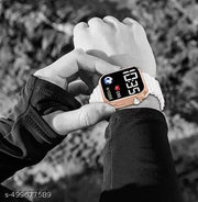 Digital Shockproof Multi-Functional Black Colour Strap Waterproof Digital Sports Watch for Men's Kids Watch for Boys Pack of 2| Digital Dial Black Solid Design Strap Multi Functional Sports Watch for Men & Boy