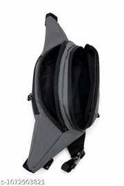 Men Waist Bag for Travel & Daily Use | Multi Pocket Waist Pouch | Adjustable Belt Bag | Fanny Pack for Men | Stylish Sports & Outdoor Utility Waist Bag