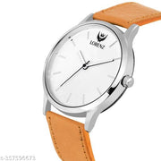 LORENZ Men's Tan Colour Watch and Wallet Gift Combo