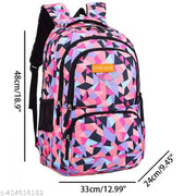 Hyper Adam School Bags for Girls College Backpack Coaching Bag School Backpack Tuition Bag Waterproof School Bag (Multicolor, 35 L)