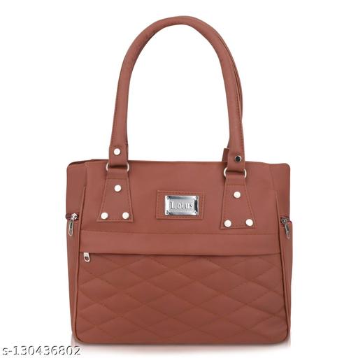 Women Trendy Hand Bag Brown Color For Girls Women Stylish Hand Bag