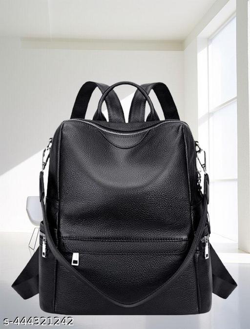 Bohobuzz Backpack Purse for Women Convertible Travel Vintage PU Leather Bag(Backpack,bag,backpack for women women bag fashion,stylish)