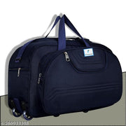 Frontsy Polyester 65 L  Duffle bags for travel With Wheels Trolley Men and Women