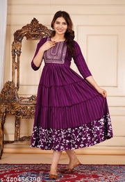 New Stylish latest Gown kurta for Women