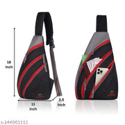 RC Rexcuir Sling Bag for Men | Chest Bag for Men Crossbody Bag for Men Stylish Shoulder Bag for Men Women | Lightweight One Strap Sling backpack for travelling | Hiking | Jogging | Gym | Picnic & Daily Use