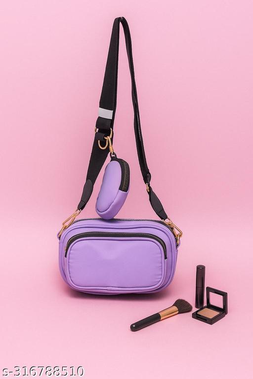 Stylish parachute camera design sling bag