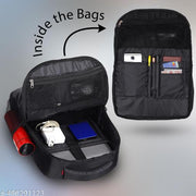 SUNDROW Backpack for Men and Women|Unisex Backpack|College Bag for Boys and Girls|office Backpack |School Bag|Trendy Backpack|Stylish Backpack Spacy unisex Backpack with Rain cover and Reflective Strip 22 L Laptop Backpack