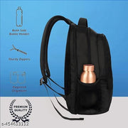 Hyper Adam School Bags for Girls College Backpack Coaching Bag School Backpack Tuition Bag Waterproof School Bag (Black, 36 L)