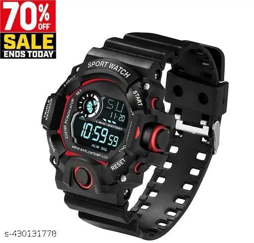 Digital Sports Kids Watch for Boys and Men Pack of 1 Water Resistance Digital Watch