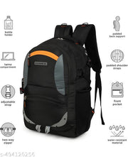 Large 35 L Laptop Backpack uniex Spacy with rain cover and reflective strip with rain cover
