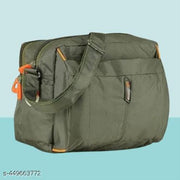 Crossbody Polyster Messenger Sling Bags For Men's & Women's || Office College & Travel Using One Side Sling Bags (Green)