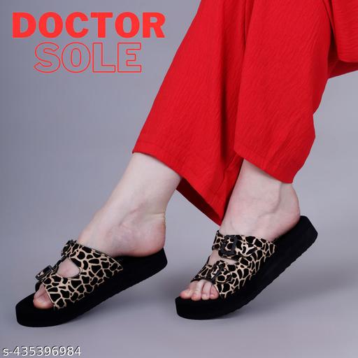 Flat Soft Ortho Diabetic Orthopaedic Dr. Flip Flops For Women's Slippers