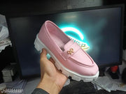 EVOLTAR women metal buckle synthetic matte moccasin loafer | Elegant Ballerina Loafers for Women | Lightweight & Durable Moccasins with Premium Material | Great for Walking, Office & Casual Wear | Smart Casual Shoes for Women & Girls