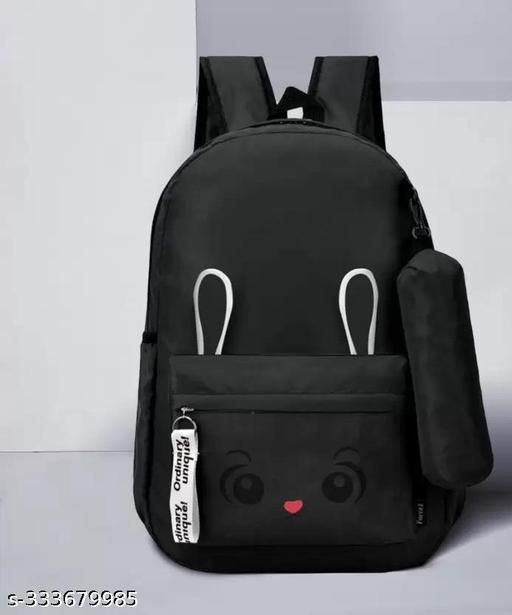 Small 10 L Backpack Preppy Style Fashion Waterproof Women Girls Backpack latest Design Chain travel College Office Bag Backpack PACK OF 1PC