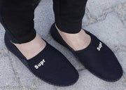 Men's Mesh Outdoor Casual Loafer Shoes |  new trendy black Mojaris for men's