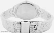 New Trending Analog Gold Round Diamond Chronograph Unisex Analoge Watch