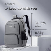 Sports By Tinytot 34 Litre, Stylish & Trendy Water Resistant Hi Storage School Collage Travel Laptop Backpack Bag for Boys, Girls, Mens &  Womens, 20 Inches