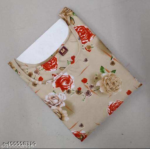 Polyster/Crepe fabric-Women Ethnic Wear Women Crepe Fabric Printed Straight Kurti, Size -S, M, L, XL, XXL, 2XL, XXXL, 3XL, 4XL, 5XL ( New Arrival New Design Fashionable Kurti )