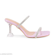 JM LOOKS Women's  Fashion Sandals|Stylish Design Heels for Girls| Heels for women| Women Footwear