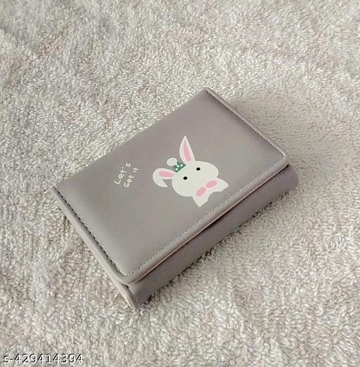 Many Beautiful Printed  Cute Small Girls Women Wallet Tri-folded  many More printed Wallet,1pc