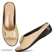 H_F Unique Women Stylish Latest Fashion Flats Sandals-Slipper Wedge For Ladies Women Girls Women Sandals | Casual & Formal Sandals stylish pair of flats sandals or slipper wedges for women. These types of sandals