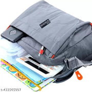 Grey Men Sling Bag