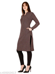 Women's Wool Kurta For Winter