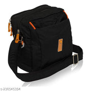 Men waist bag, Unisex Sling Bag gents kit, Cross Body Multipurpose Hand Bag, Sling Bag For Men & Women, Slim Bag for Office, Cash, Business Collection, Travelling, Pack 1