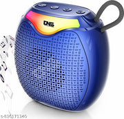Bluetooth Speaker,Deep Bass Radiators,10H Playtime,IPX 6,TWS Feature,RGB Lights,SD Card,AUX,Type-C Port,Built-In Mic (Multicolor)