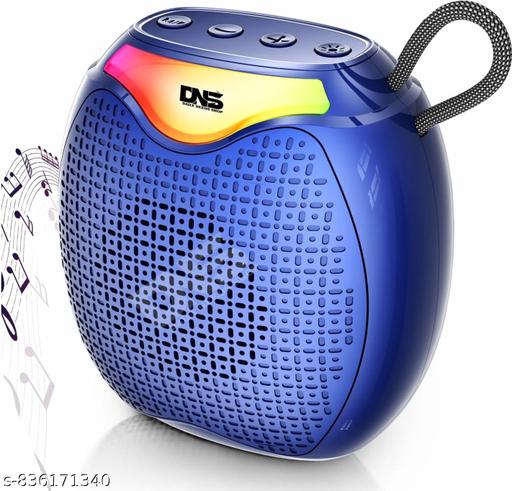 Bluetooth Speaker,Deep Bass Radiators,10H Playtime,IPX 6,TWS Feature,RGB Lights,SD Card,AUX,Type-C Port,Built-In Mic (Multicolor)