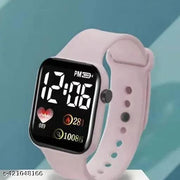 Kids Edition Water Proof Silicone Digital LED Wrist Watch Suitable for Kids Boys Fashion,Gift,Timekeeping Fun for Young Explorers