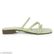 Striped Flat Sandals for Casual and Daily Wear