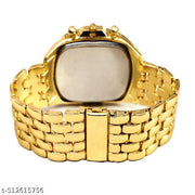 new classic vintage premium formals wedding stylish designer royal luxury gold silver mens watch