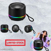 Wireless Bluetooth Speaker with Colorful RGB Light | Compact Portable Music Speaker