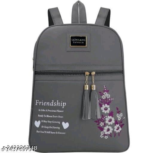 Elegant Stylish Women Backpack Printed School college Bags for Girls
