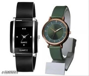 Festive Season High Quality Flower Designer Diamond Studded Dial Proffessional Leather Belt Women Watches Combo Pack of 2 Watches combo for women stylish girl watches combo pack of 2 analog watches combo wrist watches watches Set combo watches for girls