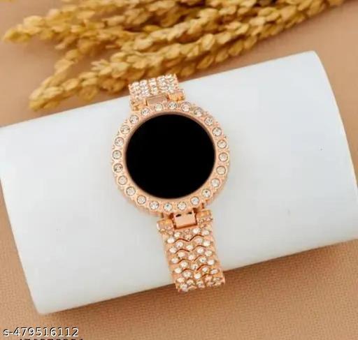 ZT FANCY GOLDEN ROUND WATCH