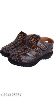 BUNNIES Sandals Boys & Girls Light Weight,Comfortable & Trendy ! Soft Footbed ! Casual and Stylish Sandals for Walking ,Working All Day Brown(6 Months To 12 Years )