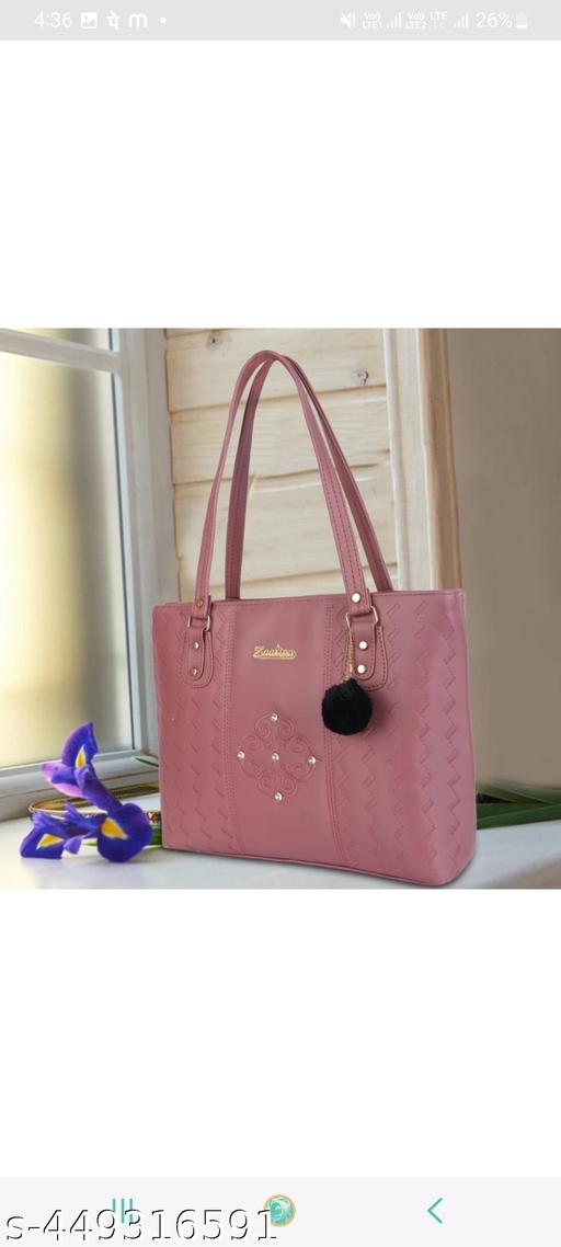 Women’s Fashion Handbags | Stylish Tote Bags for Women | Fashionable Handbags for Girls | Trendy Women’s Tote Bags | Pink Handbags for Girls (Pack of 1)