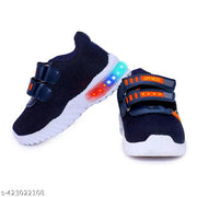 Prattle Foot Kids LED Light Up Shoes, Unisex Fashionable LED Sneakers , Shoes for Boys Girls, Casual Shoes for Kids, Outdoor/Sports/Running Shoes T-51Orange