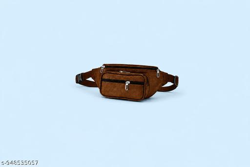 Latest Men Women Leather Waist Pack Travel Bags For MoneyY| Belt| Cards |Mobile| Documents| Kit| Books and Bills Dairy Pouch Cross Side Bag For Men Women .With Belt Stylish Small Luggage Accessories Bag I Waist Bags I Fanny pack.