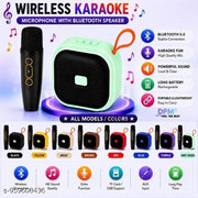 DPM Portable Bluetooth Speaker with Wireless Microphone and Deep Bass Sound